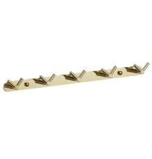 Планка с крючками Savol S-007225B, золото