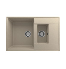 Кухонная мойка Ulgran Quartz Prima 780 1,5K-03, десерт