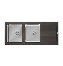 Кухонная мойка Florentina КОМБИ 21.415.E1160.302, антрацит