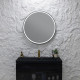 Зеркало Silver Mirrors Делуна/Deluna D800 2.2 (TX, алюм. профиль, цвет черный, подогрев, сенсорный выключатель)