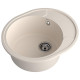 Кухонная мойка GranFest URBAN 857L, белый