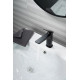 Cмеситель для раковины Knotlor KN-70/BL, черный