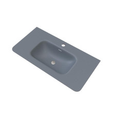 Раковина встраиваемая Knotlor ГРАЦИЯ FWB110900GRM, графит, 90 см