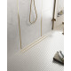 Душевой лоток (двухсторонняя решетка) TIMO Drain System DS230206/17, матовое золото