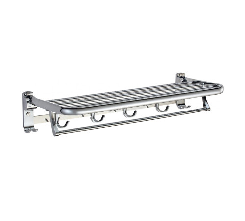 Полка для полотенец Savol S-007099, хром