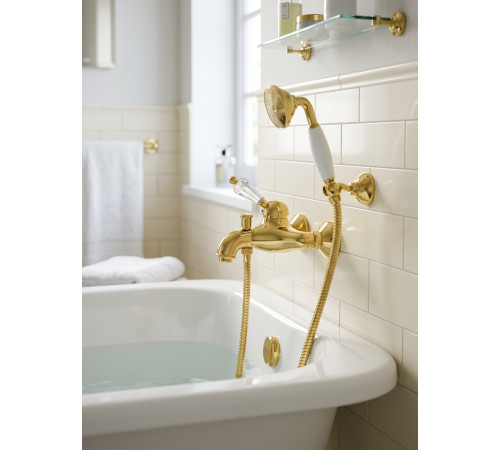 Смеситель для ванны Fiore IMPERIAL-SKY  (SWAROVSKI®) 82OO5104, золото