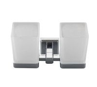 Стакан для ванной двойной GAPPO G3808, хром