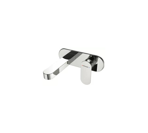 Смеситель для раковины встраиваемый Bravat Gina P69182C-ENG, хром