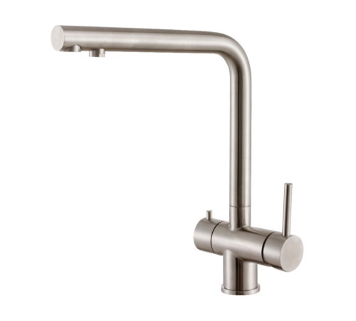Смеситель для кухни Haiba HB70304-1, сталь