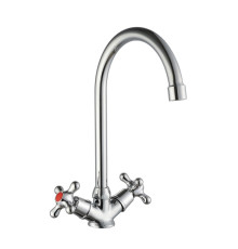 Смеситель для кухни VODA Ladoga LDG519, хром