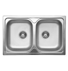 Кухонная мойка UKINOX Гранд GRP800.500 20GT8K -O, 50*80