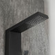 Душевая панель Frap F24005-6, черный