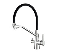 Смеситель для кухни Haiba HB76855, хром