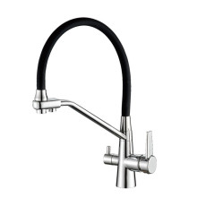Смеситель для кухни Haiba HB76855, хром