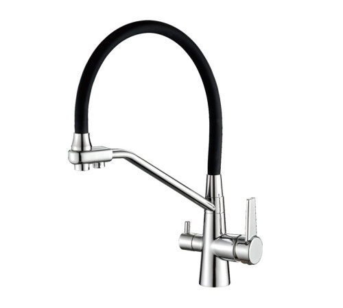 Смеситель для кухни Haiba HB76855, хром