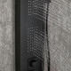 Душевая панель Frap F24005-6, черный