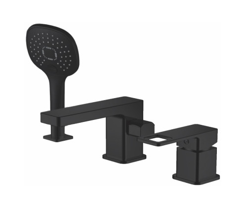 Смеситель для ванны Haiba HB80615-7, черный