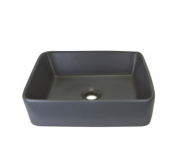 Раковина чаша Bronze de Luxe SCANDI 1010-GM, серый