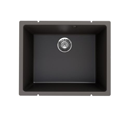 Кухонная мойка Ulgran Quartz Under 500-09, асфальт