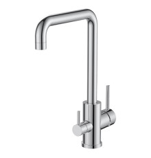 Смеситель для кухни с подключением фильтра Voda Kitchen FW519, хром
