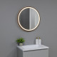 Зеркало Silver Mirrors Делуна/Deluna D700 TX (алюм. профиль, цвет черный, бесконтактный сенсор)