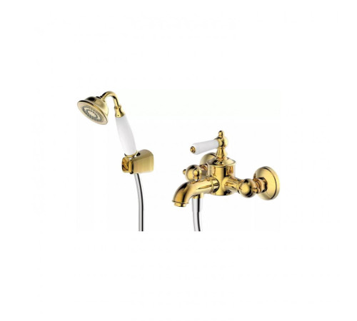 Смеситель для ванны Bravat Art F675109G-B, золото
