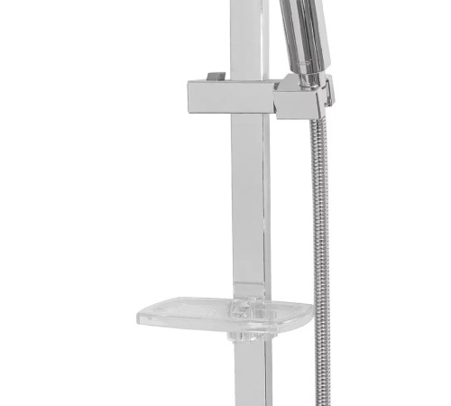 Набор для ванны 3 в 1 Grocenberg GB1007WC, белый/хром