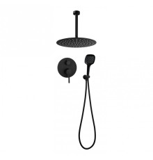 Душевая система встраиваемая FILARETE Roun FL1029BL, черный
