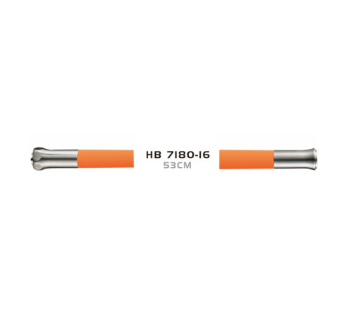 Гибкий излив для кухонного смесителя Haiba HB7180-16, оранжевый
