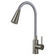 Смеситель для кухни с гибким изливом ESKO Kitchen K47GMG, оружейная сталь