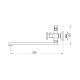 Смеситель для ванны Fmark FS8508, сатин