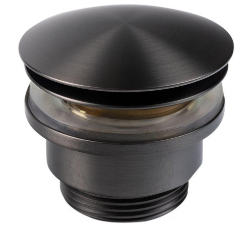 Донный клапан для раковины FILARETE FL75BG, графит