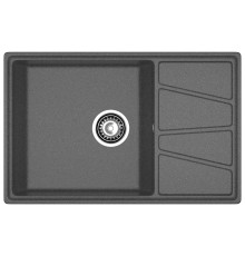 Кухонная мойка GranFest VERTEX 780L, графит