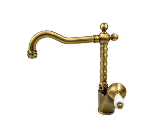 Смеситель для раковины Fiore IMPERIAL 83ZZ2245, бронза (с донным клапаном)