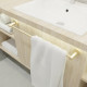 Полотенцедержатель FIXSEN COMFORT    GOLD FX-87001, золото матовое