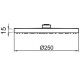 Верхний душ Webert Comfort AC1011015STEEL, хром
