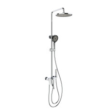 Душевая система BRAVAT F6425238CP-A-SW, хром