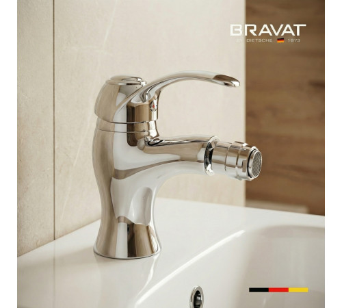 Смеситель для биде Bravat F1792923CP-SW, хром