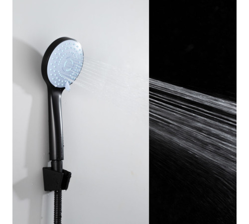Смеситель для душа FRUD R20156-6, черный
