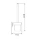 Ершик D-Lin D273700, хром