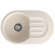 Кухонная мойка GranFest SMART 685L, белый