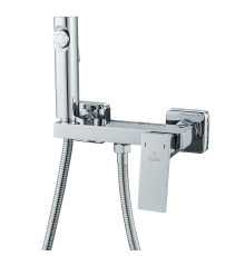 Гигиенический душ со смесителем Rose R1805-1, хром