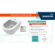 Подвесное биде SMARTFLOW URBAN SMFB812-WH, белый