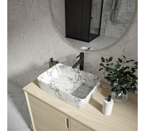 Раковина чаша Maretti UM13NS03-740MR, белый мрамор
