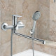 Смеситель для ванны WesnaArt RAY11-320, хром