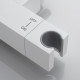 Гигиенический душ с термостатом Rose R965C, белый