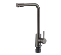 Смеситель для кухни Fmark FS8233Q, графит