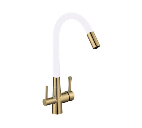 Смеситель для кухни с подключением к фильтру Savol S-L1806C-02, бронза