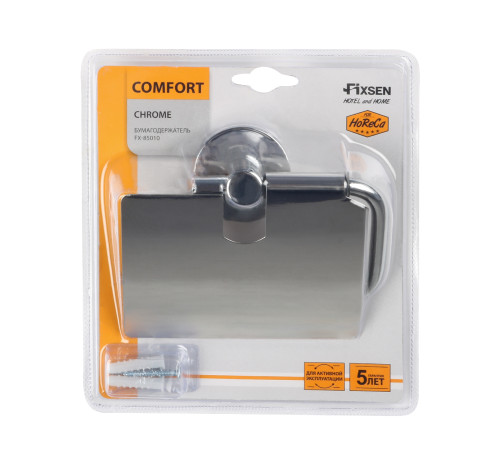 Держатель для туалетной бумаги FIXSEN COMFORT CHROME FX-85010, хром