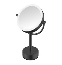 Зеркало косметическое JAVA S-M221H, черный